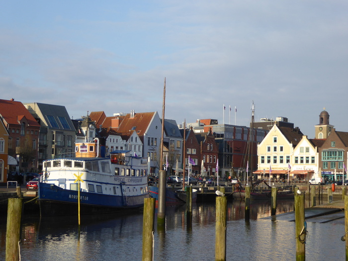 husum、港口、船舶、nordfriesland、水、海事、建筑、建筑