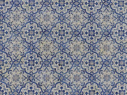 葡萄牙，azulejo，陶瓷，陶器，瓷砖，蓝色，azuleros，图案