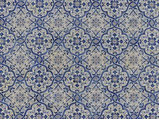 葡萄牙，azulejo，陶瓷，陶器，瓷砖，蓝色，azuleros，图案