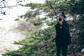 大苏尔, 麦克威瀑布, 美国, 伍兹, 露营, 徒步旅行, 森林, 红杉