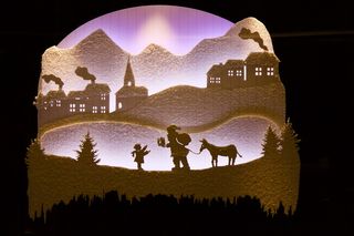 窗户、降临、冬季、轮廓、人物、建筑、建筑结构、轮廓