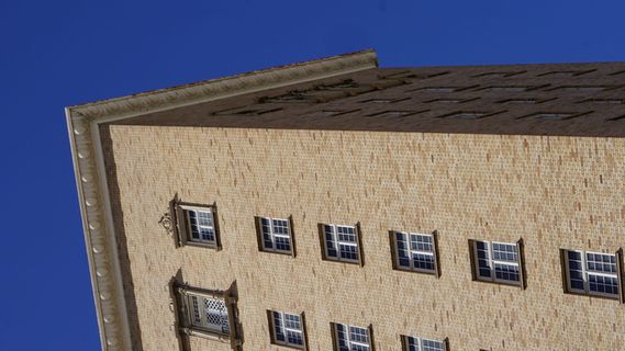 美国埃尔帕索，埃尔帕索市中心，窗户，摩天大楼，建筑，市中心，天空