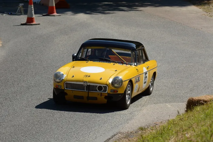 毫克, 黄色, 赛车, 竞争, 速度, 爬山, 驱动器, 角落