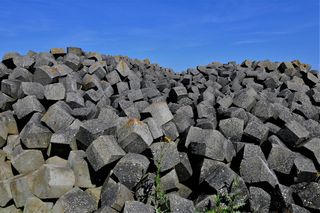 铺路石，石材，路面，道路施工，地板，建筑材料，灰色，储物箱