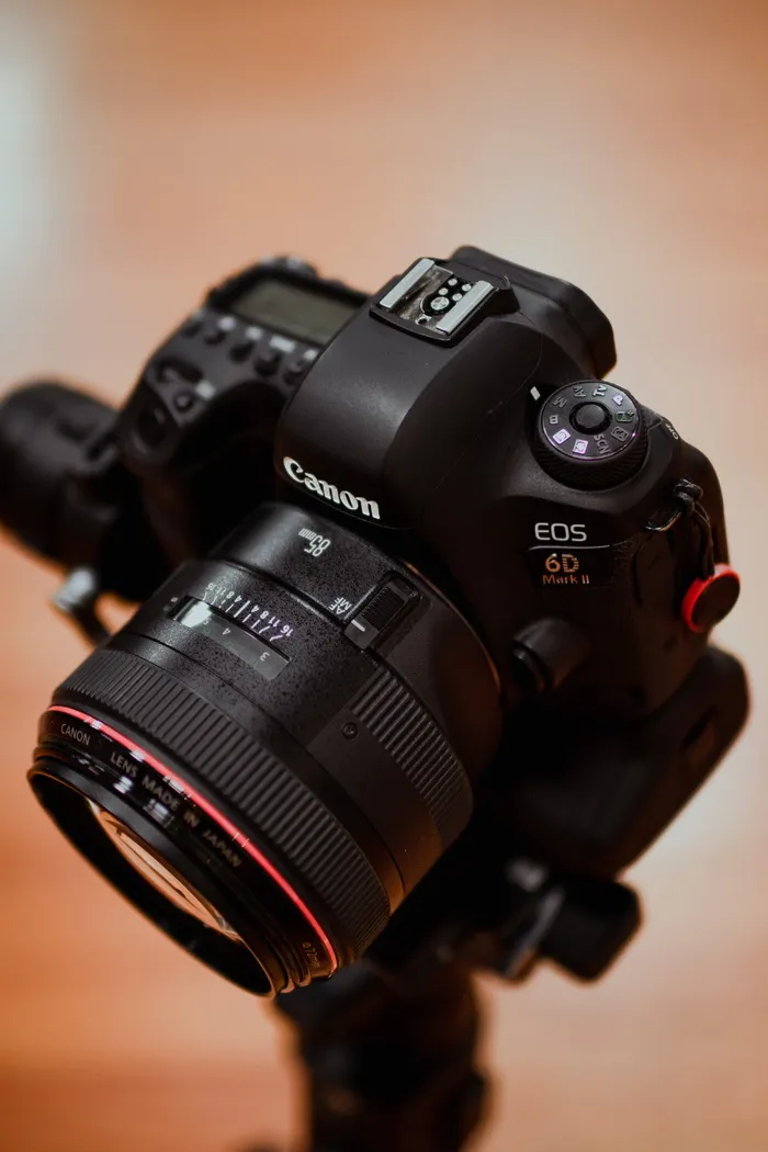黑色佳能 EOS 6D