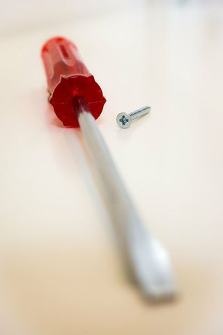 螺丝刀，螺丝刀，工具，错误，不当，错误，菲利普斯，工作