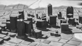 美国，达拉斯，城市，街道，摩天大楼，模型，模型，市中心