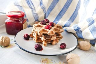 威化饼干、pp、适当营养、hls、早餐、果酱、坚果、食品