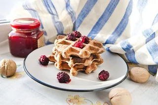 威化饼干、pp、适当营养、hls、早餐、果酱、坚果、食品