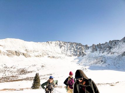 美国, 弗里斯科, 五月花峡谷小径, 冒险, 自然, 整洁, 雪, 野外滑雪