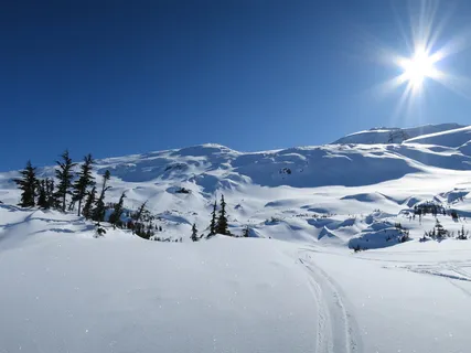 覆盖、山地、白天、冬季、雪、景观、冬季、雪 覆盖、山地、白天、冬季、雪、景观、冬季、雪