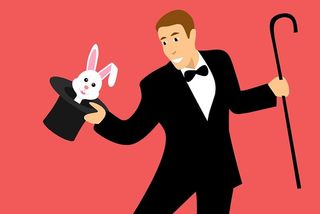 魔术师的插图。