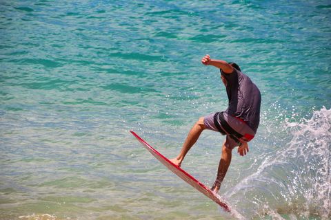 冲浪者，冲浪，水，海，海洋，快乐，夏天，水