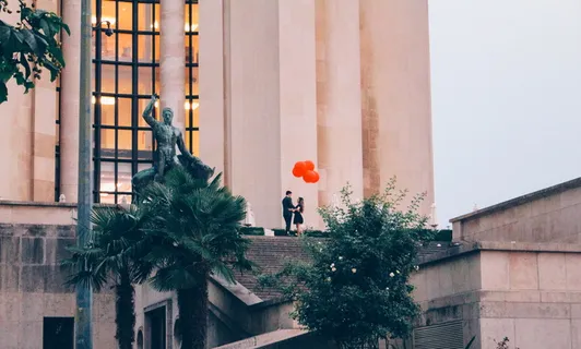 法国，巴黎，情侣，奥古斯丁·德·孟德斯鸠，建筑，建筑外观，建筑结构