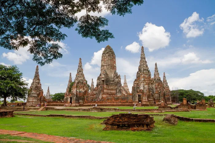 wat chai wattanaram，measure，大城府，泰国，小姐，佛教，功德，信仰