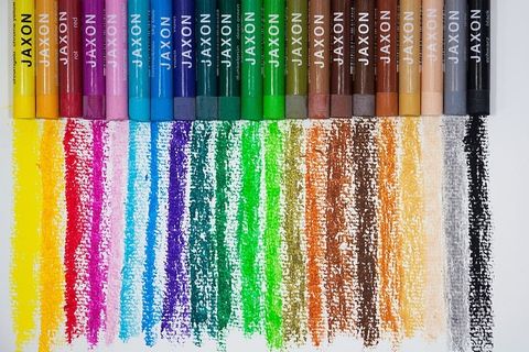 各种颜色的瓶子，颜色，油彩，彩色，光谱，油漆，纸张，彩色图案