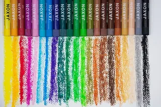 各种颜色的瓶子，颜色，油彩，彩色，光谱，油漆，纸张，彩色图案