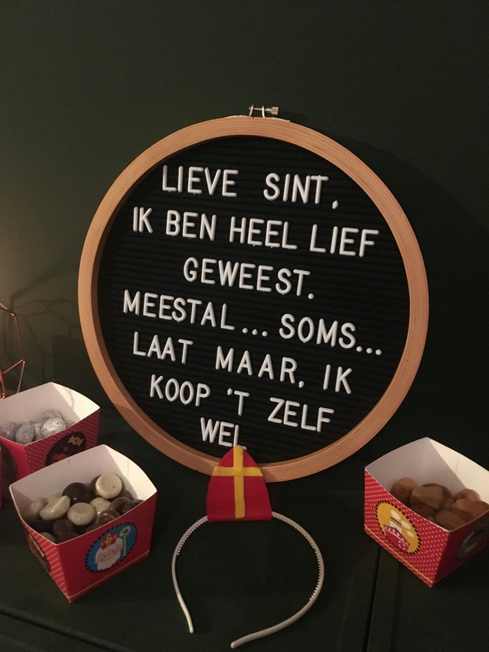 Lieve Sint，Ik Ben Heel Lief 文本