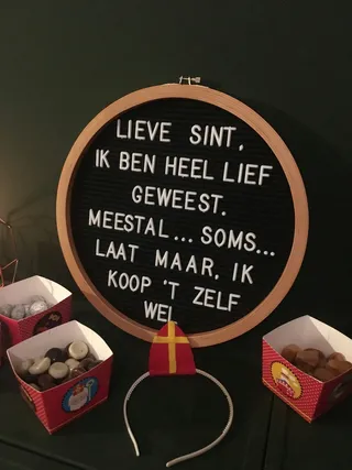 Lieve Sint，Ik Ben Heel Lief 文本