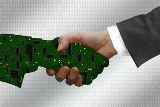 数字化、握手、握手、行业、行业4、网络、网络、点