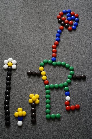 艺术品, legearbeit, legematerial, 儿童, 男性, 幼儿园, 建立, 玩