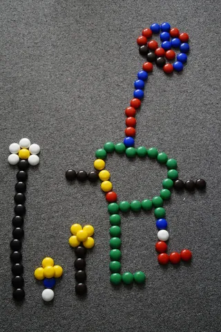 艺术品, legearbeit, legematerial, 儿童, 男性, 幼儿园, 建立, 玩