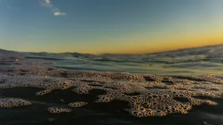 选择性，聚焦摄影，气泡，低，角度，照片，气泡，海滩