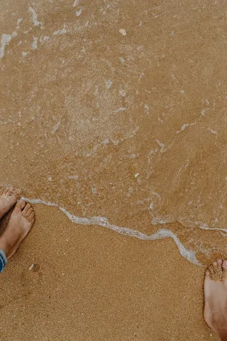 沙滩背景，贝壳和鹅卵石——许多圆形小石头