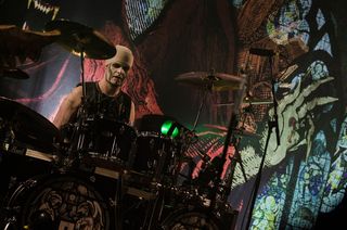 人，人，艺术，灯光，成人，音乐会，黑暗，鼓手