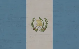 危地马拉，国旗，植物，生长，蓝色，没有人，自然，筑墙的特点