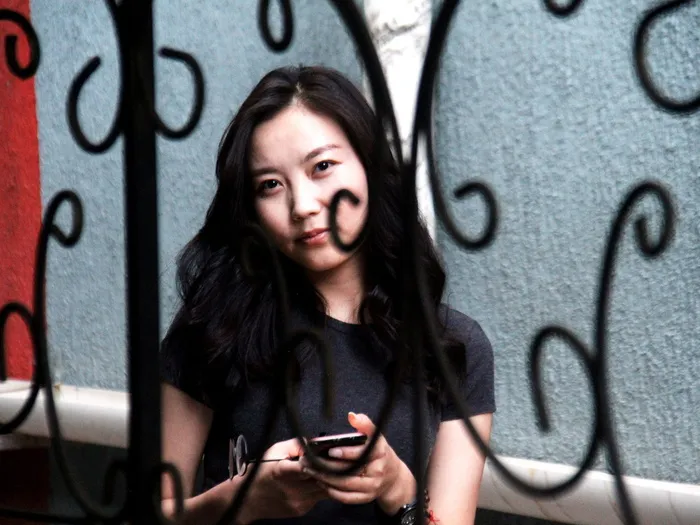 女人，肖像，美女，眼睛，微笑，夏天，夏天，一个人