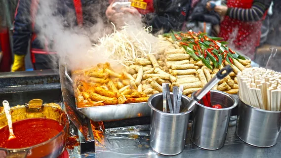 什锦街头食品、市场、市场介绍、奥登、鱼糕、街头食品、食品、烹饪 什锦街头食品、市场、市场介绍、奥登、鱼糕、街头食品、食品、烹饪