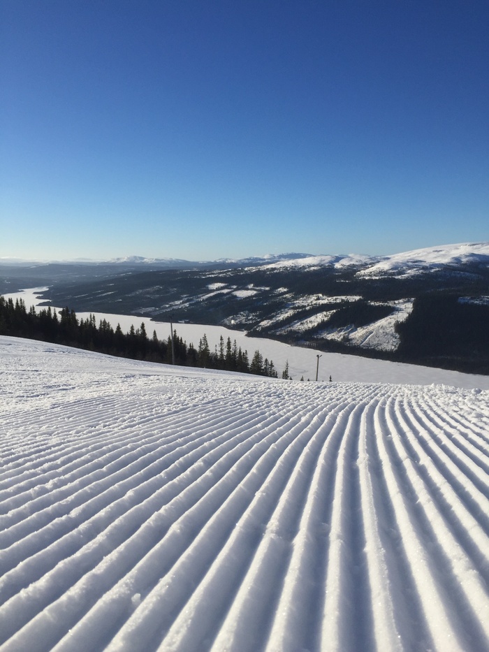 åre，冬天，曼彻斯特雪，滑雪，天空，雪，寒冷的温度，宁静的场景