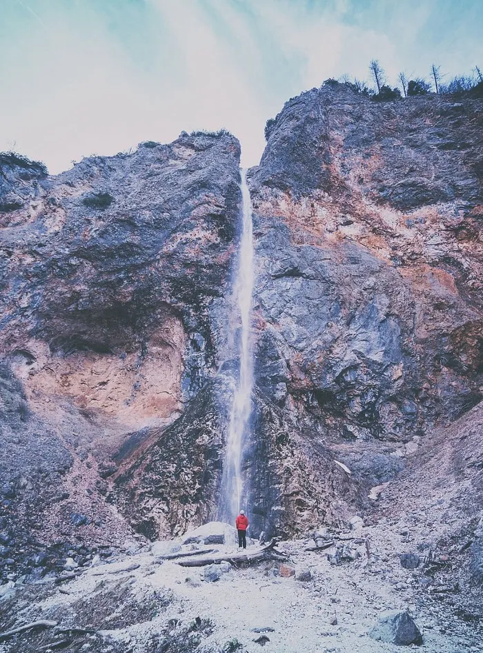 冒险，寒冷，日光，高空，远足，风景，低角度拍摄，男人