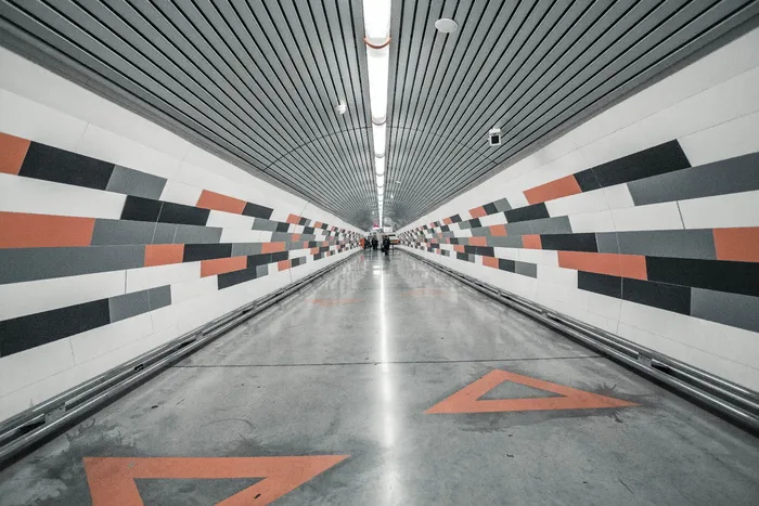 地铁，灯光，灯光，抽象，色彩，灯光，地下，灯光细节