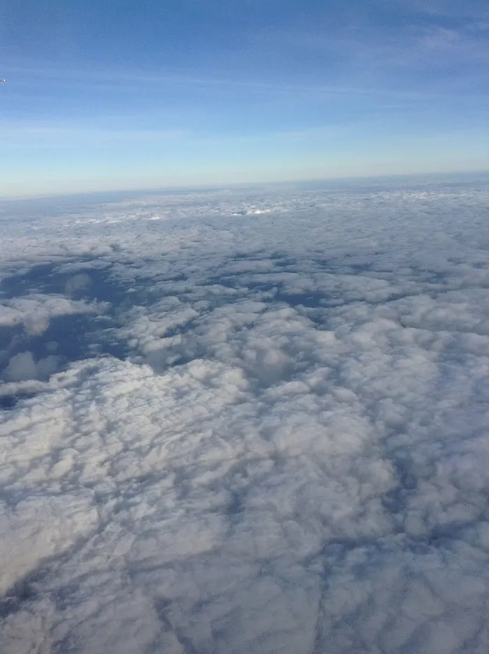 云，上面的天空，平流层，云-天空，天空，风景-自然，鸟瞰，自然之美
