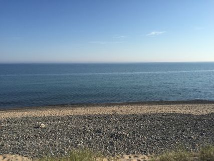 水、岩石、海岸、沙滩、海滩、湖泊、苏必利尔、蓝色