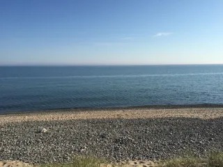 水、岩石、海岸、沙滩、海滩、湖泊、苏必利尔、蓝色