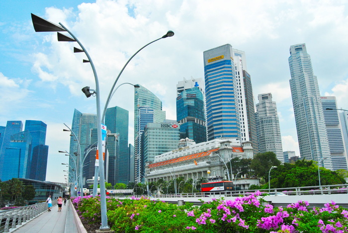 新加坡，旅游，城市，远景，旅游，城市，摩天大楼，现代
