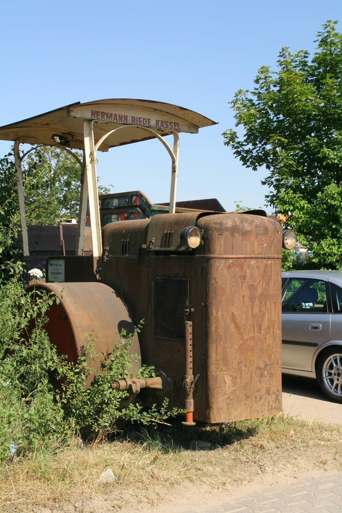 oldtimer，auto，automobile，steam roller，生锈，不锈钢，铁，铆钉