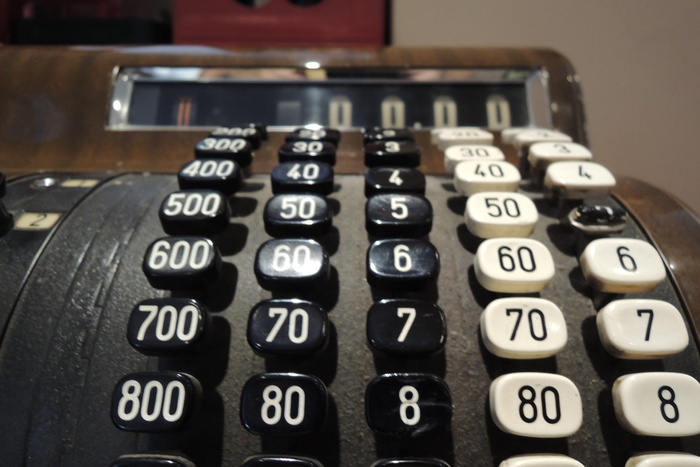 数字、技术、通信、计算器、特写、文字、室内、复古风格