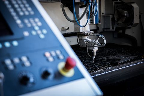 银、工业、机器、领先、激光、切割、等离子、技术