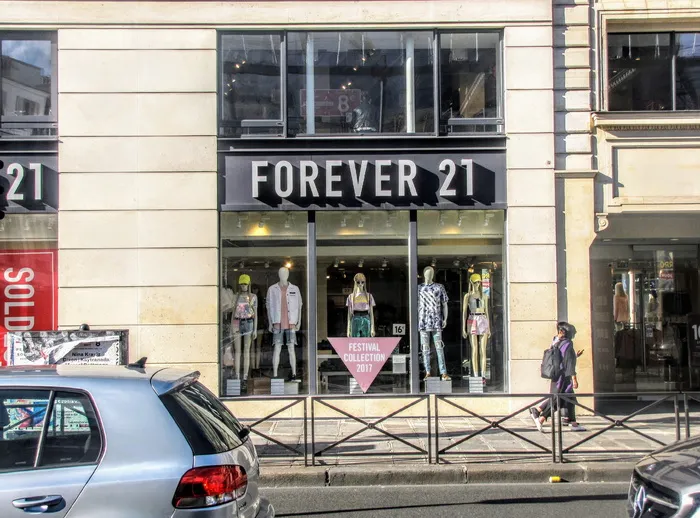 橱窗、人体模型、服装店、时装、品牌、永远、21、立面