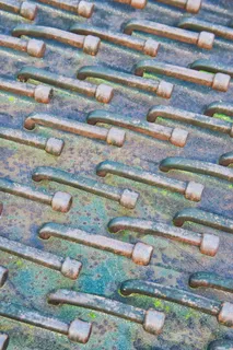 钉子，钉子，克鲁姆，弯钉，金属，艺术品，背景，图案