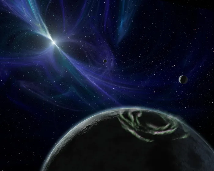 黑色，紫色，星系插图，星系，插图，行星，蓝色，太空