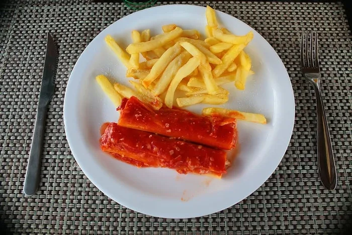脆，食物，脆，食物，食物和饮料，盘子，室内，无人，准备好的土豆