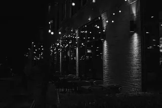 美国，芝加哥，不寻常场所，夜生活，露台，餐厅，夜晚，照明