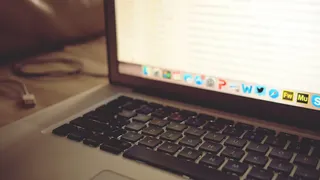 macbook, 笔记本电脑, 计算机, 键盘, 技术, 业务, 工作, 办公室