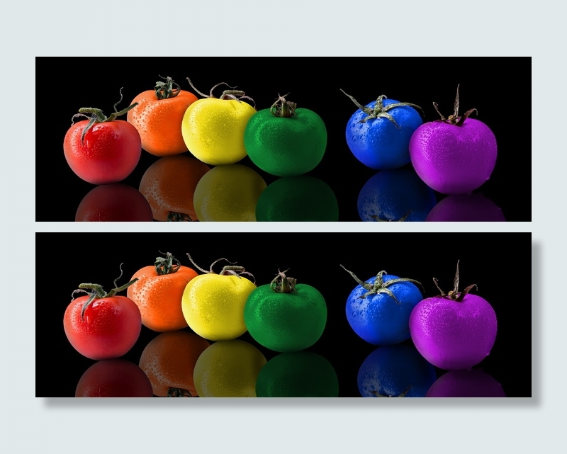 六色番茄，番茄，番茄，彩色，彩虹，彩虹，彩色番茄，彩色番茄