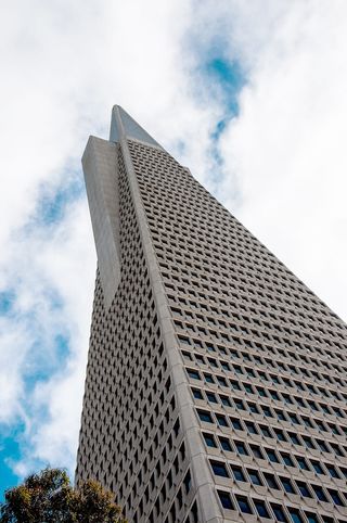 泛美金字塔, 旧金山, 建设, 金字塔, 架构, 加利福尼亚州, 城市, 天际线